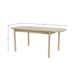 Runway Dining Table detail view 22 - Whats New Furniture - Portland, Oregon