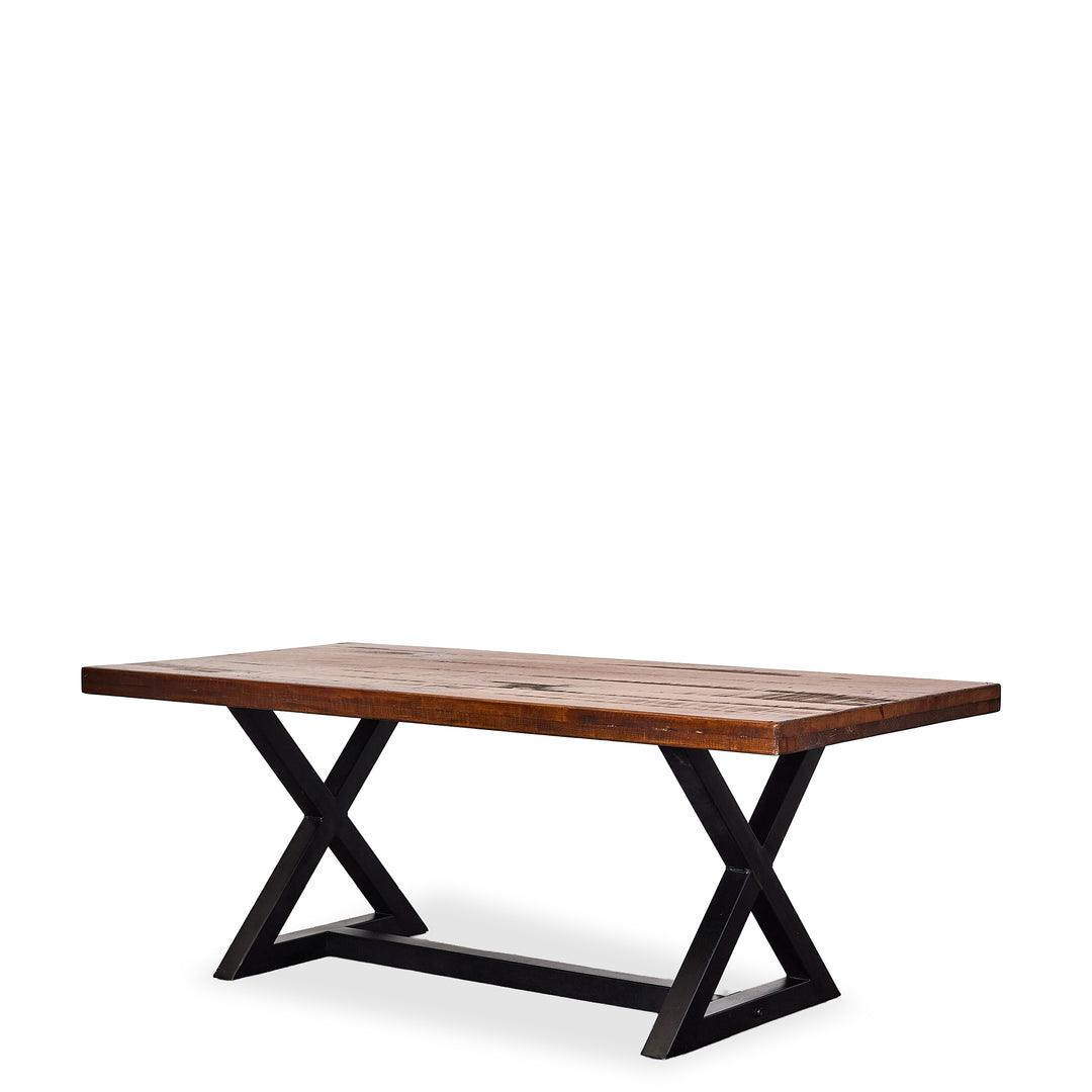 Rustic Coffee Table detail view - Whats New Furniture - Portland, Oregon
