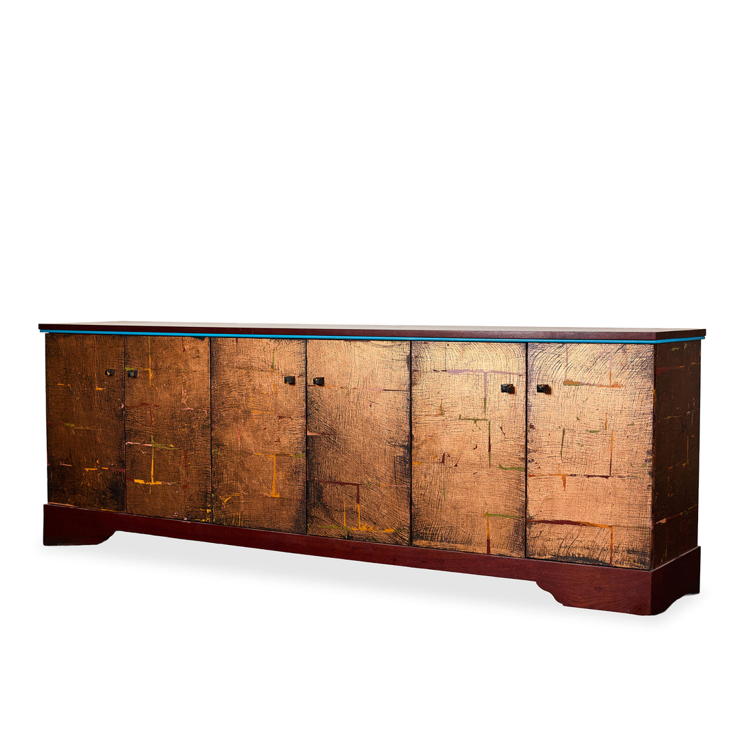 Rustic Modern Sideboard detail view 3 - Whats New Furniture - Portland, Oregon