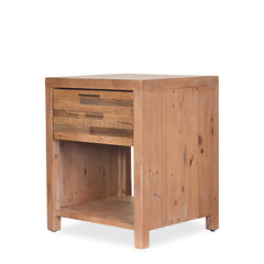 Rustic Nightstand detail view - Whats New Furniture - Portland, Oregon