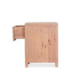 Rustic Nightstand detail view 3 - Whats New Furniture - Portland, Oregon