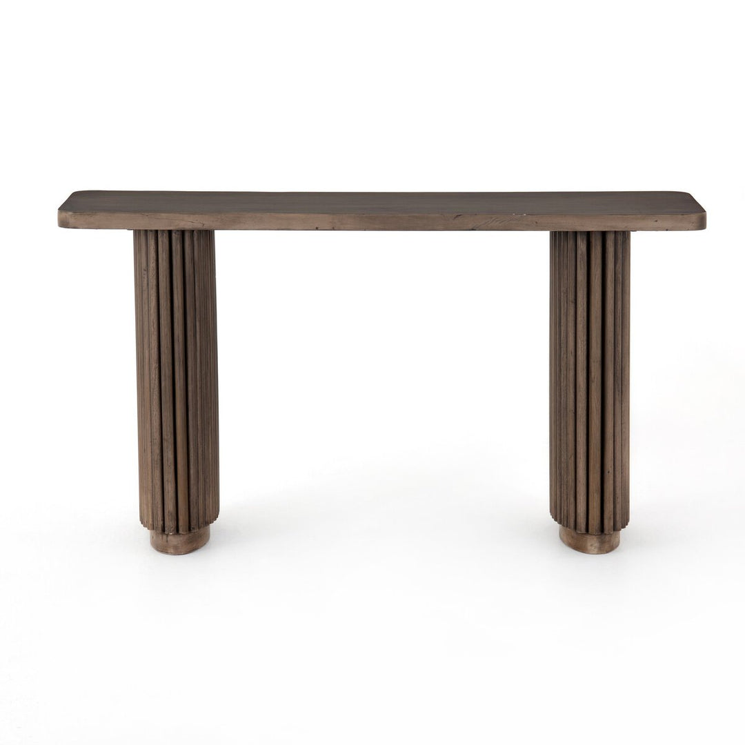 Rutherford Console Table Reclaimed Ashen Brown