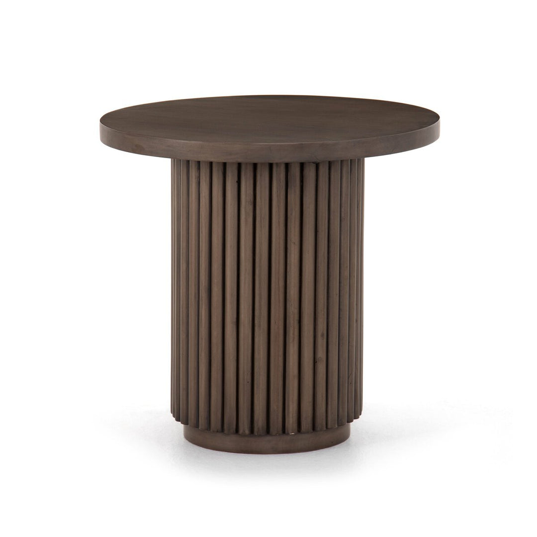 Rutherford End Table Reclaimed Ashen Brown - End Table by Four Hands - What&