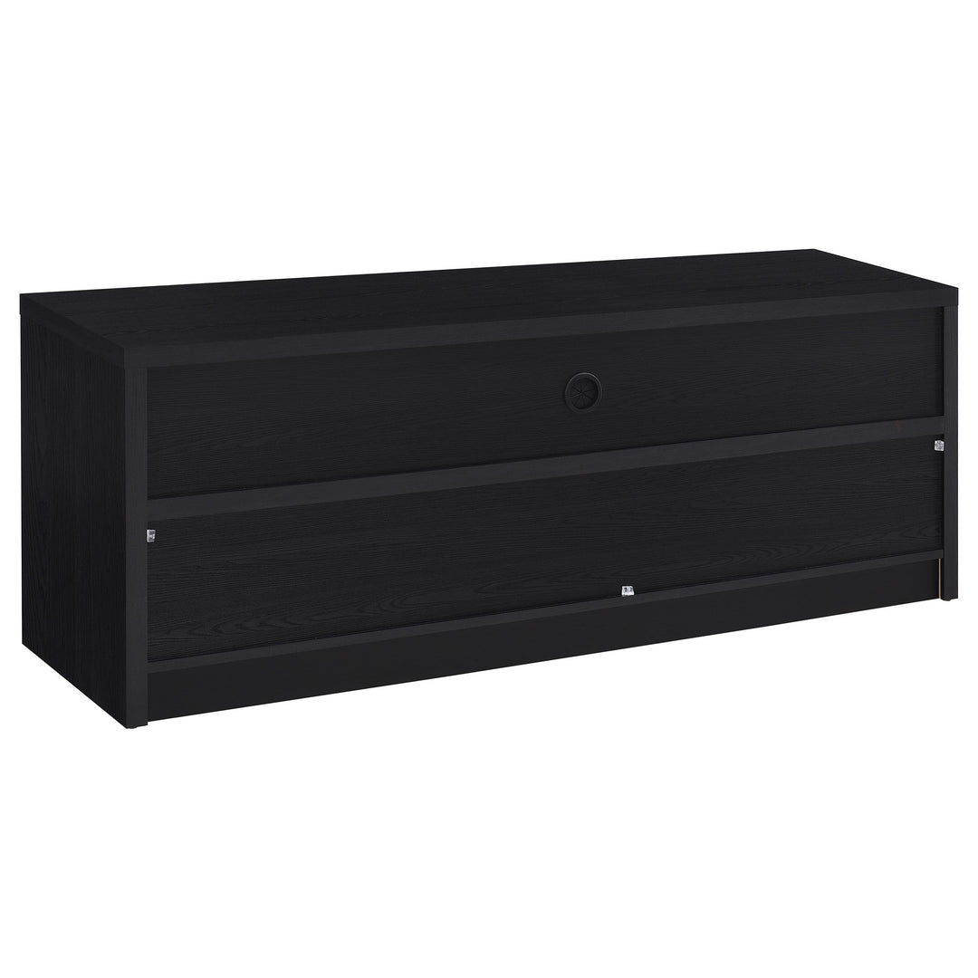 Rutland 59-inch 3-drawer TV Stand Media Console Black - What&