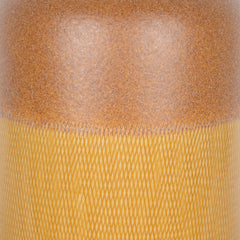 Bregenz two-tone amber ceramic vase 12 inch - Sagebrook Home - Whats New Furniture Portland OR