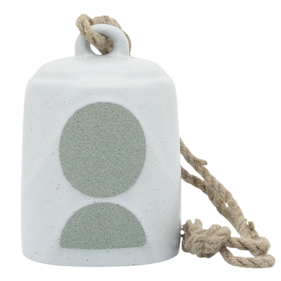 Ceramic Hanging Bell detail view - What&