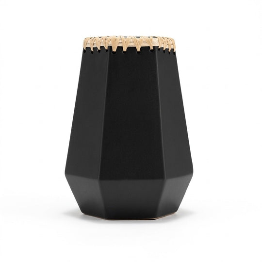 11"h Vase W/ Weaving - What's New Furniture Portland Oregon