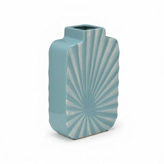 12"h Textured Vase - Studio Front - What&