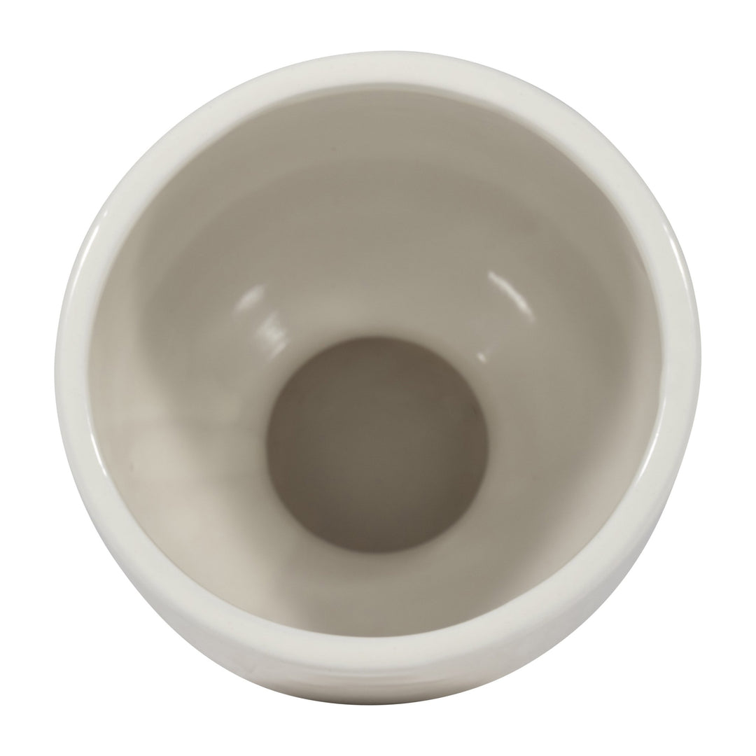 7"h Sunrise Eyes Flower Vase by Sagebrook Home - detail view 3 - Whats New Furniture Portland OR