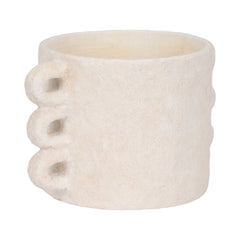 Arch Handle Planter by Sagebrook Home - detail view - Whats New Furniture Portland OR