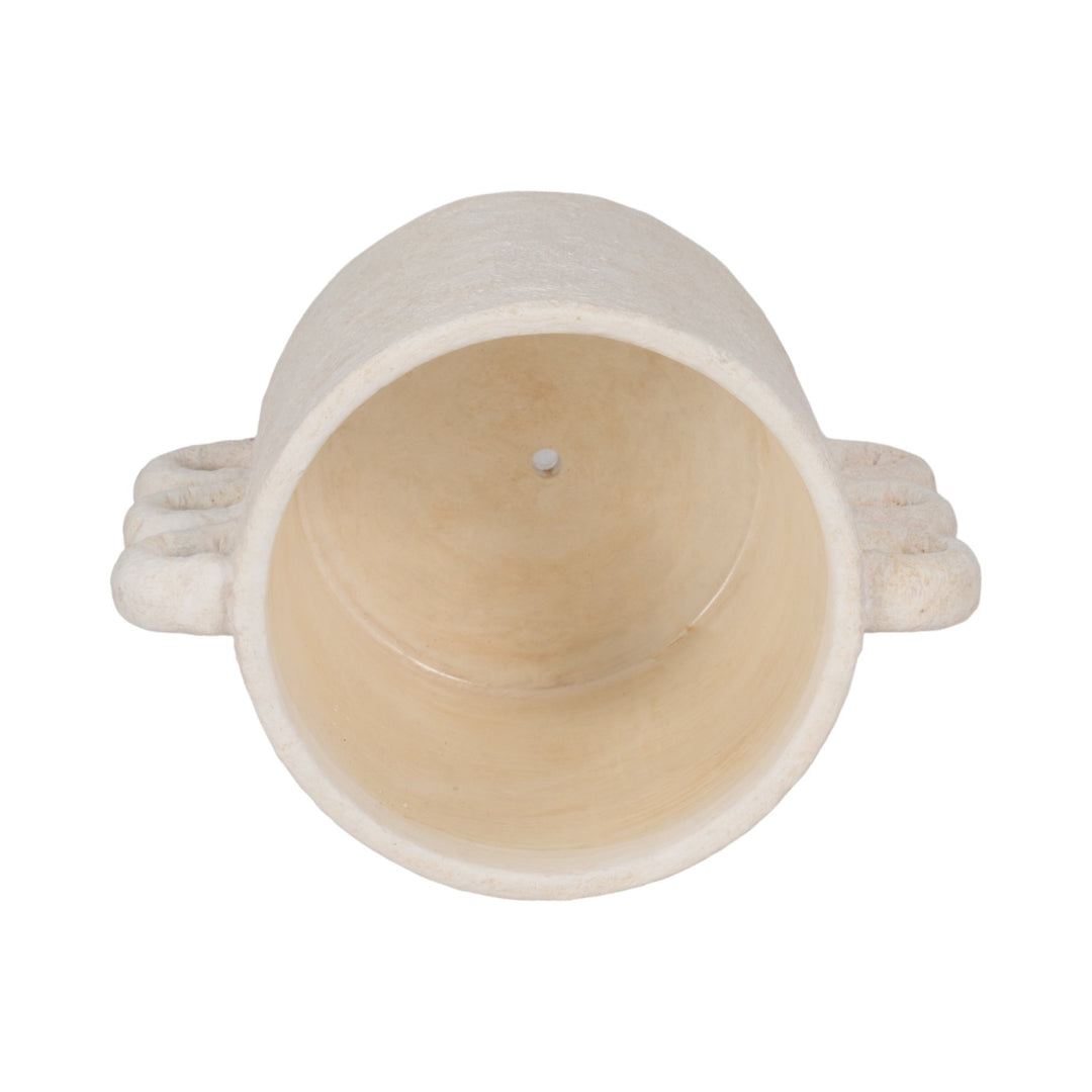 Arch Handle Planter by Sagebrook Home - detail view 4 - Whats New Furniture Portland OR