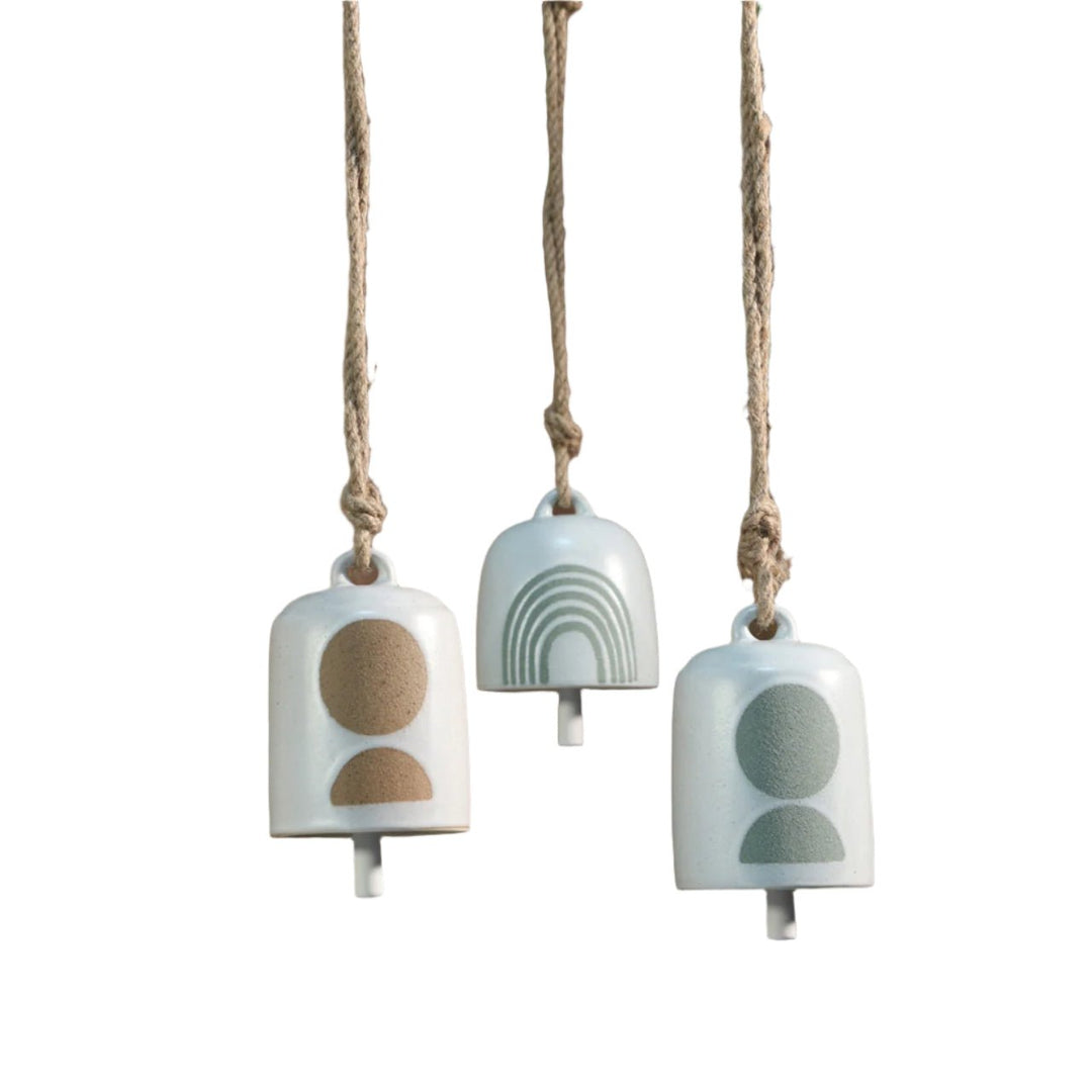 Ceramic Hanging Bell detail view 2 - What&