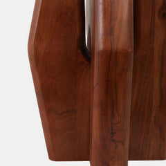 Curved Legs Accent Table Marble Top detail view 5 - Whats New Furniture Portland OR