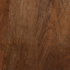 Mango Wood Ring Pedestal Drink Table 24", Honey wood grain close up - side table by Sagebrook Home - Whats New Furniture Portland OR