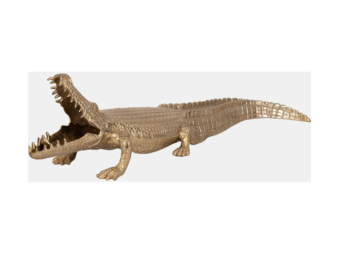 Metal Alligator Table Top Decor - Whats New Furniture Portland OR