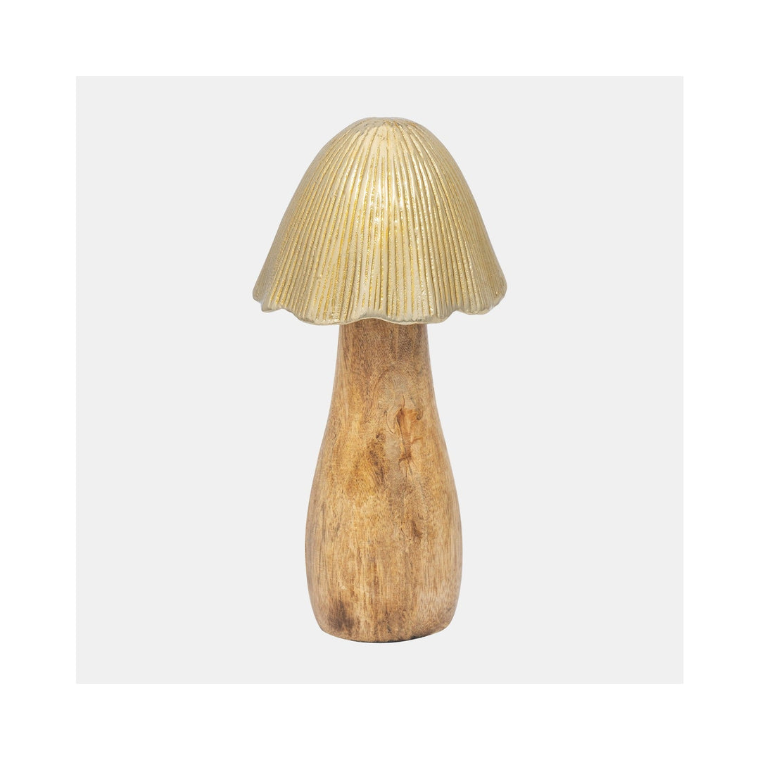 Mushroom with Metal Top front view - Whats New Furniture Portland OR