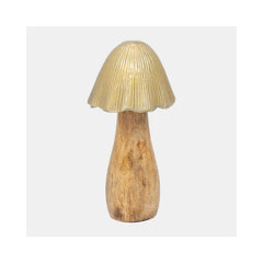 Mushroom with Metal Top front view - Whats New Furniture Portland OR