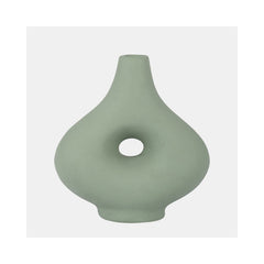 Short Open Cut-out Nomad Vase front view - Whats New Furniture Portland OR