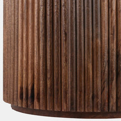 Storage Accent Table Marble Top detail view 5 - Whats New Furniture Portland OR