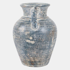 Terracotta Vase with Handles detail view - Whats New Furniture Portland OR