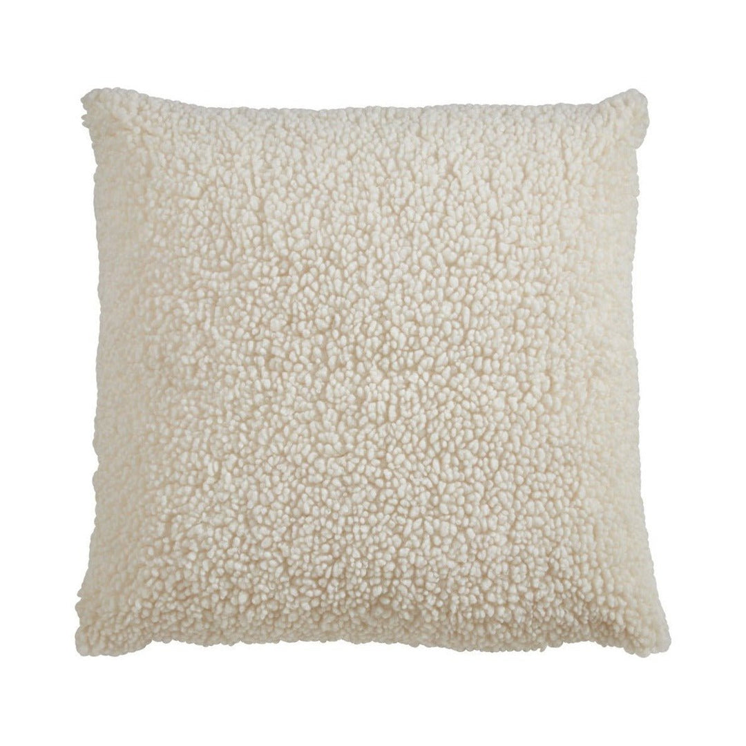 Boucle Faux Fur Pillow - Whats New Furniture - Portland, Oregon