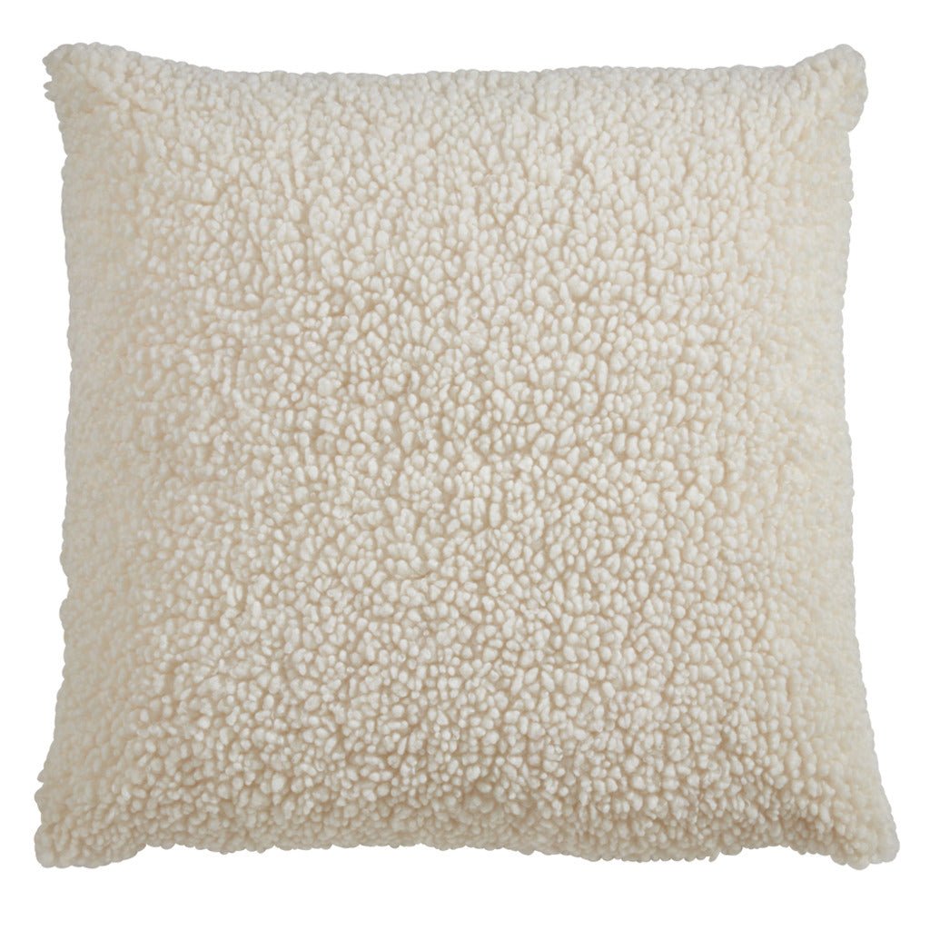 Boucle Faux Fur Pillow - Whats New Furniture - Portland, Oregon