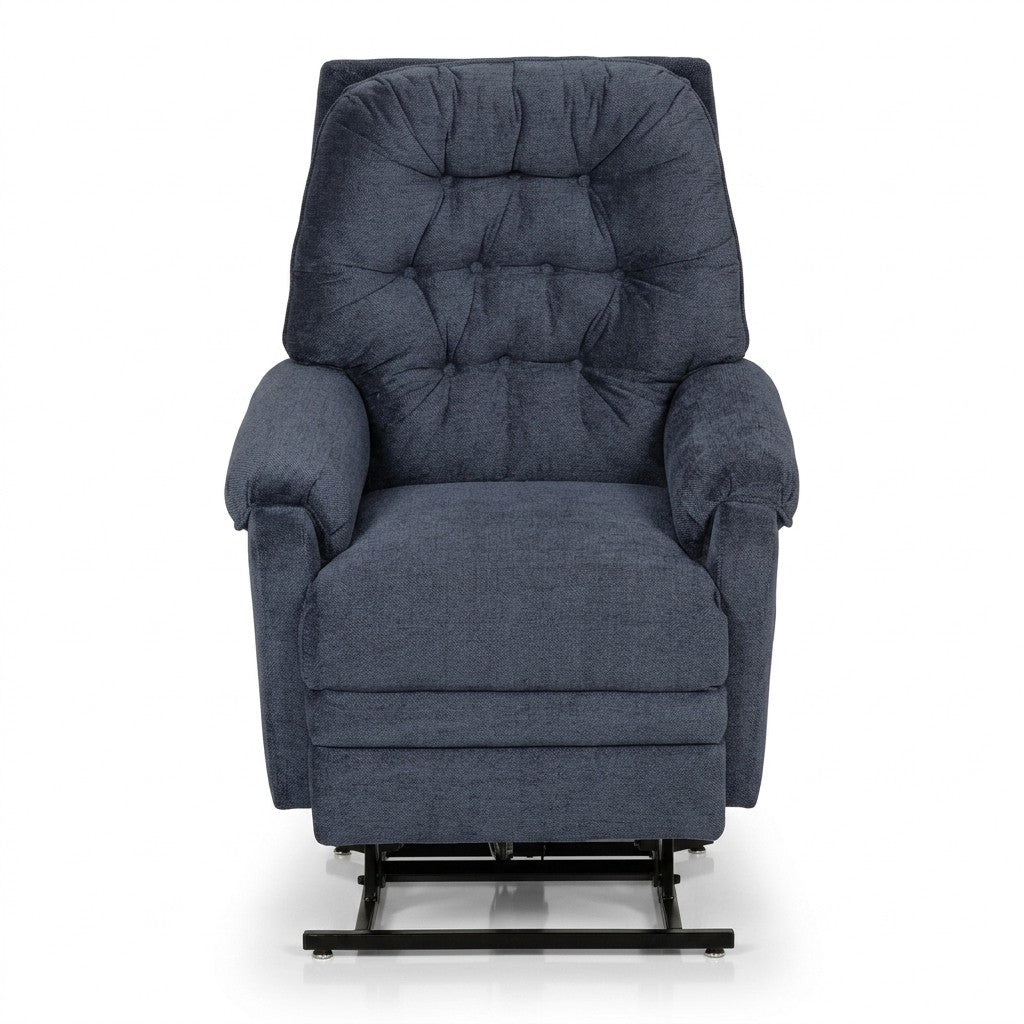 Savier Power Lift Recliner by Stanton in Domain Eclipse — Oregon-made studio product photo — What&