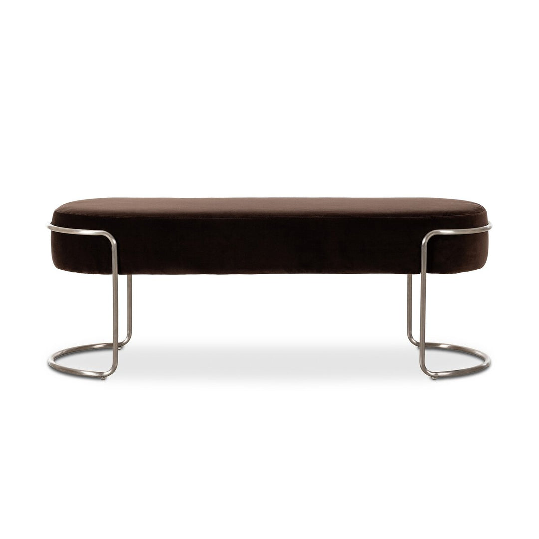 Savoy Accent Bench Surrey Cocoa - Bench by Four Hands - What&