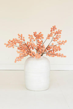 Faux Sculptural Leaf Spray, 29-Inch Stem — view 2