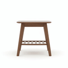 Sedona Nightstand in walnut - mid-century walnut nightstand by Unique Furniture - Whats New Furniture Portland OR