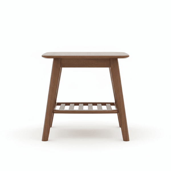 Sedona Nightstand in walnut - mid-century walnut nightstand by Unique Furniture - Whats New Furniture Portland OR