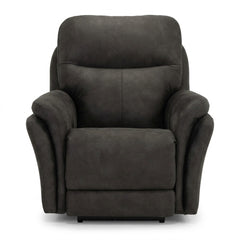 Sellwood Power Recliner by Stanton in Diversey Pewter — Oregon-made studio product photo — What&