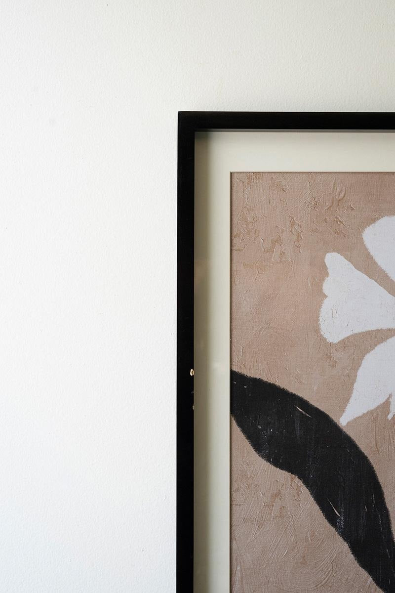 Set of 2 Framed Flower Prints Under Glass by Kalalou - alternate product view 2