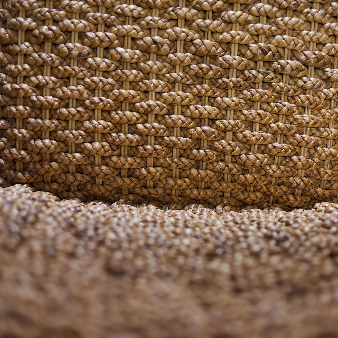 Set of 4 Seagrass Dining Chairs detail view 6 - Whats New Furniture - Portland, Oregon