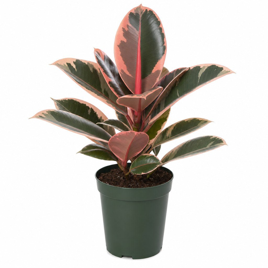 Ruby Rubber Tree - Live Indoor Plant - live indoor plant - Whats New Furniture Portland OR