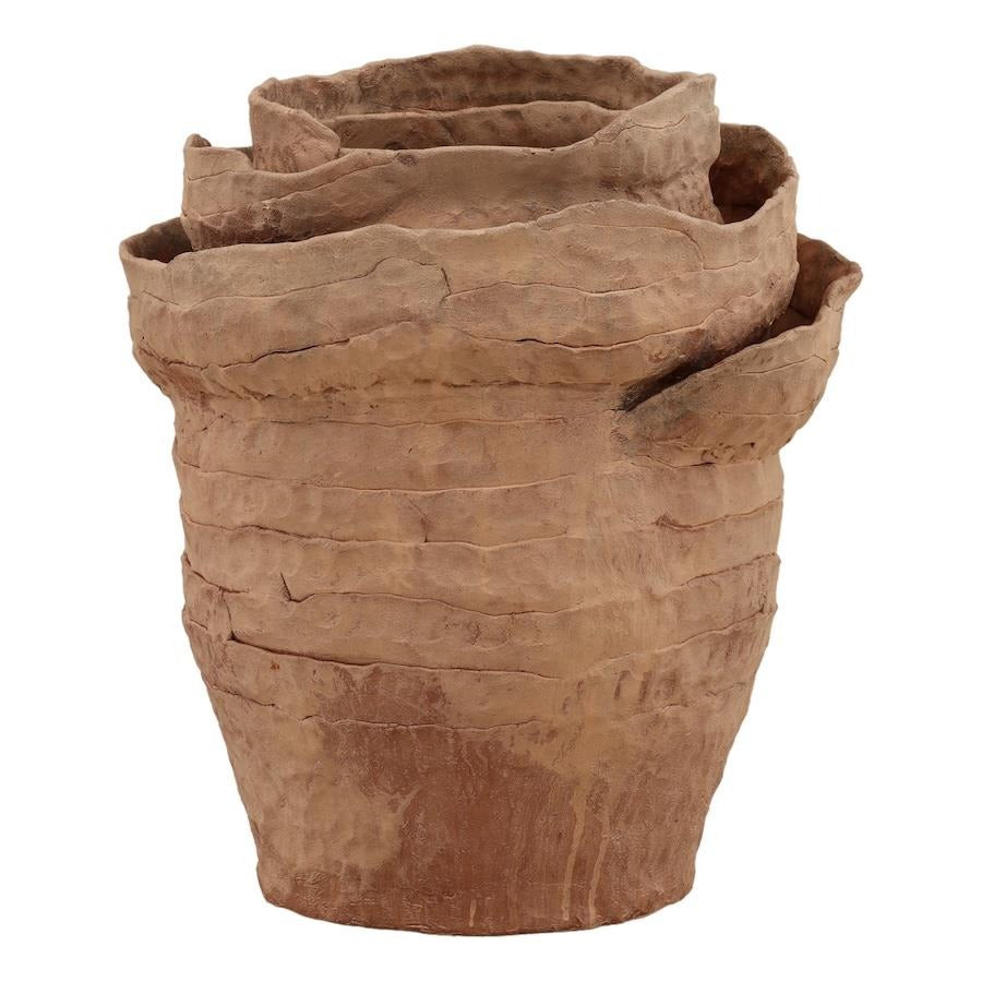 Shai Vase Terracotta by Dovetail - product view