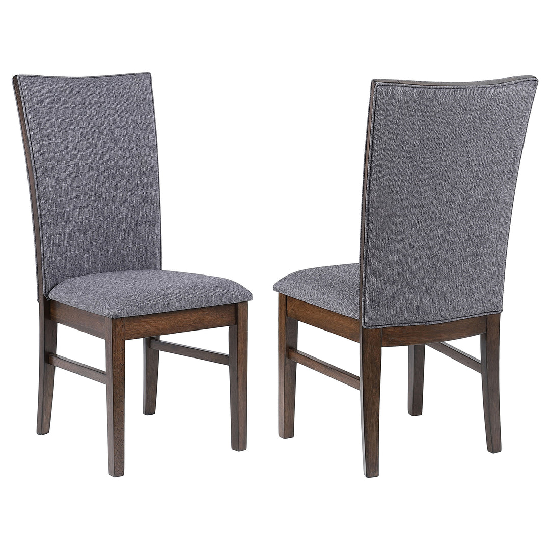 Sherwood Upholstered Dining Side Chair Grey (Set of 2) - What&