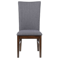 Sherwood Upholstered Dining Side Chair Grey (Set of 2) - What&
