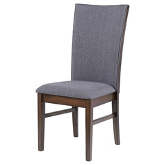 Sherwood Upholstered Dining Side Chair Grey (Set of 2) - What&