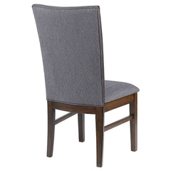 Sherwood Upholstered Dining Side Chair Grey (Set of 2) - What&