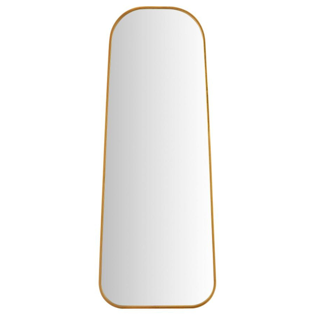 Simeon Full Length Floor Mirror in Antique Gold - full length floor mirror by Coaster - Whats New Furniture Portland OR
