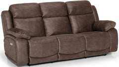 Siskiyou power reclining sofa by Stanton, made in Canby Oregon