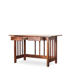 Small Craftsman Desk detail view 2 - Whats New Furniture - Portland, Oregon