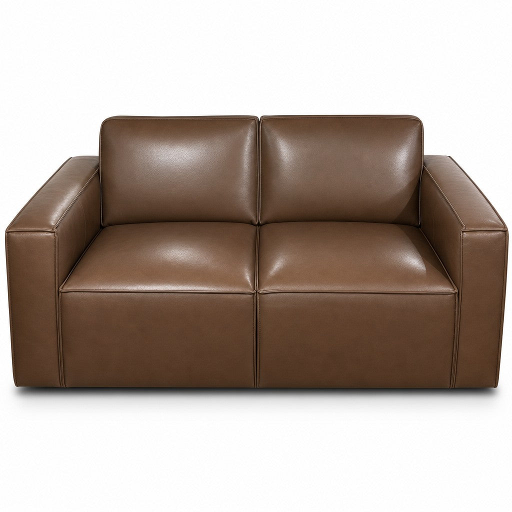 Solado Top-Grain Leather Loveseat - Whats New Furniture Portland OR
