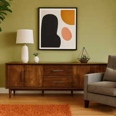 Solid Sideboard detail view 6 - Whats New Furniture - Portland, Oregon