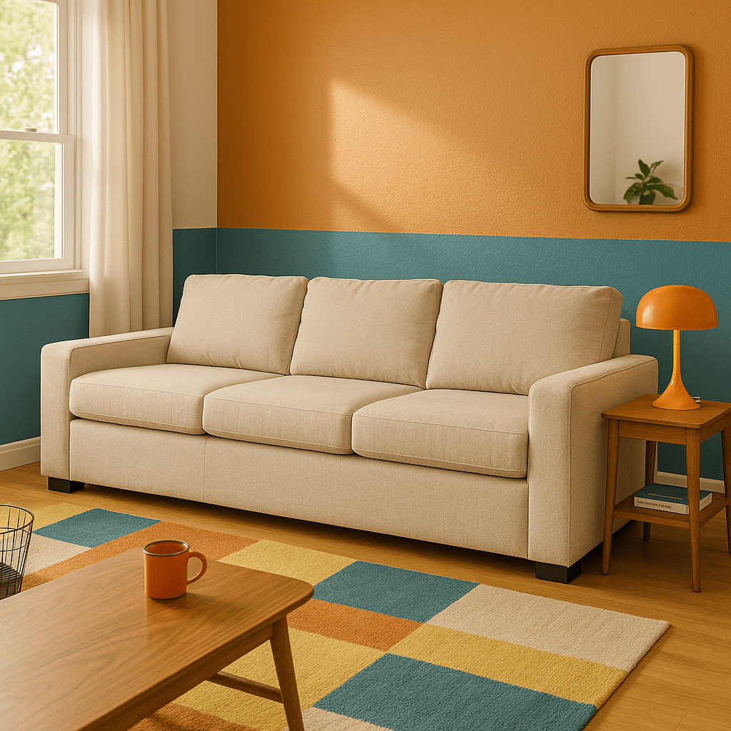 Solid Sofa detail view 3 - Whats New Furniture - Portland, Oregon