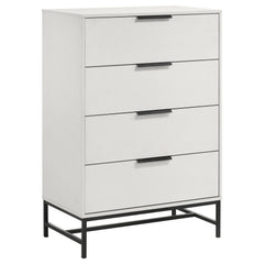 Sonora 4-drawer Bedroom Chest White - What&