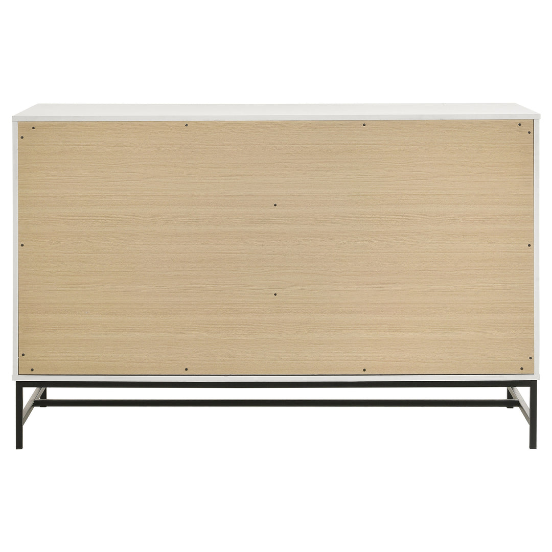 Sonora 6-drawer Bedroom Dresser White - What&