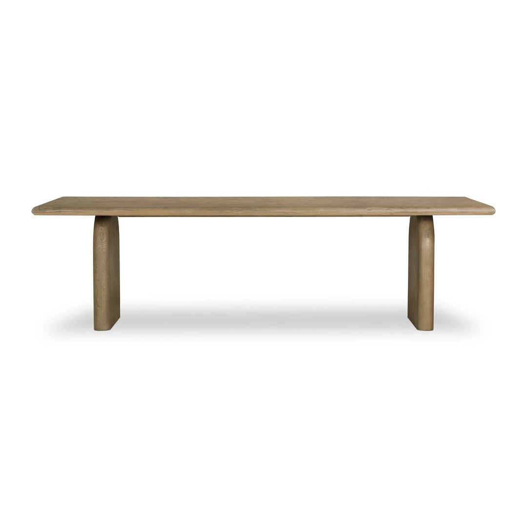 Sorrento Dining Table Aged Drift Mindi 106" - Dining Table by Four Hands - What&