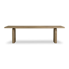Sorrento Dining Table Aged Drift Mindi 106" - Dining Table by Four Hands - What&